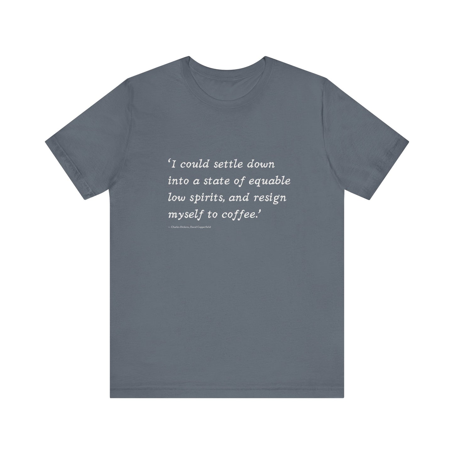 Resigned to Coffee Short Sleeve Tee