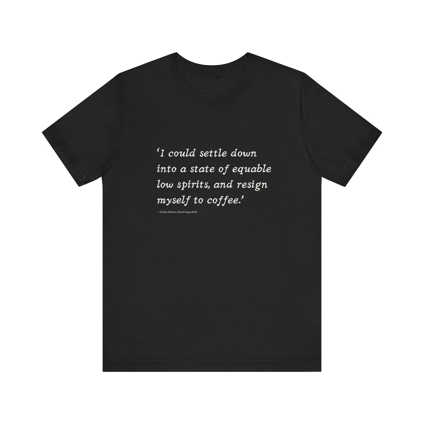 Resigned to Coffee Short Sleeve Tee